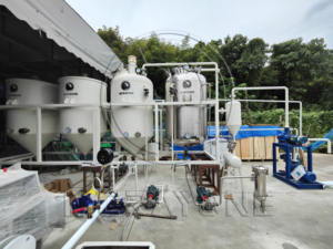 Machine automatique de raffinage de graisse animale, capacité 500 kg/jour, construction en acier inoxydable pour utilisation en usine de fabrication - Product Image 2