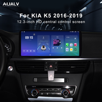Aijia Fournisseur Android 13 LHD KIA 2016-2019 K5 12.3IN Kit de cadre Câble Canbus Box Design Auto Radio Dash Kit Car Android Player