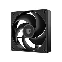 Ventilateur de refroidissement pour boîtier d'ordinateur de bureau AS120 12 cm 4 broches noir PWM à température contrôlée
