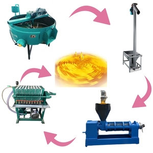Chaîne de production automatique d'extraction d'huile pour machine à torréfier les arachides comestibles - Product Image 1
