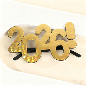 Pafu 2026 New Year Eyeglasses with Colorful Shine Creative Countdown Number <strong>Glasses</strong> for New Year Celebration &amp; <strong>Party</strong> Decor - Product Image 5