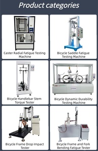 Bicicleta Quadro Fork Bending Fatigue <span class=keywords><strong>Testing</strong></span> <span class=keywords><strong>Machine</strong></span> - PLC Servo Control | Front Fork Força e Resistência Tester - Product Image 6