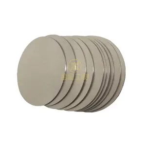 Titanium filter plate sheet disc