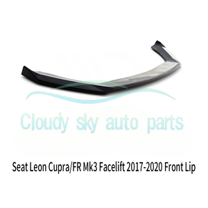 Convient pour <span class=keywords><strong>SEAT</strong></span> <span class=keywords><strong>Leon</strong></span> 17-20 Front Shovel <span class=keywords><strong>Seat</strong></span> Cupra/<span class=keywords><strong>FR</strong></span> FrontLip - Product Image 6