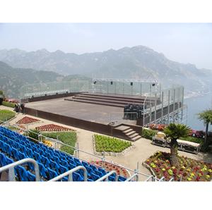 Plateforme de scène de marque CETA fabriquée sur mesure en Italie pour les performances musicales pour les événements en plein air Concerts Produit sportif et de divertissement - Product Image 1