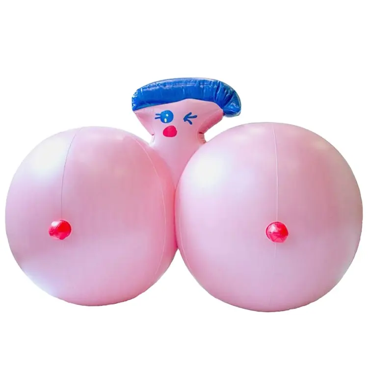Hochwertige Vinyl aufblasbare Jumbo Brüste Kunststoff Misaki Kawai sprudelnde Mädchen Pool Float Spaß Spielzeug für Erwachsene