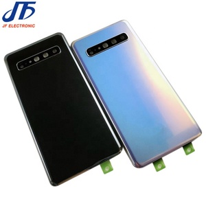 Carcasa de puerta trasera para Samsung <span class=keywords><strong>Galaxy</strong></span> <span class=keywords><strong>S10</strong></span> <span class=keywords><strong>Plus</strong></span> <span class=keywords><strong>S10</strong></span> + G975 cubierta de batería de vidrio trasero con lente de cámara - Product Image 6