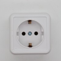 Nouveau 16A 2P + T Prise murale USB Pop Socket CE Universal Phone Floor Electric Switch Socket EU Standard Max Lamp Holders Lamp Bases