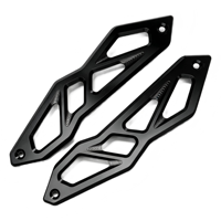 Support de pare-brise surélevé en acier inoxydable et aluminium usiné CNC 5 axes sur mesure pour Yamaha XMAX300 (brut)