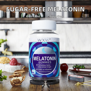 En stock WXW Gomitas de melatonina frutales sin azúcar 0.2g, 720 días de vida útil, procesamiento personalizado para exportación transfronteriza - Product Image 2