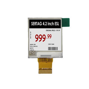 Écran d'encre électronique carré personnalisé de 1,54 pouce 152x152 à 4 couleurs, affichage d'étiquette électronique CPU/SPI - Product Image 1