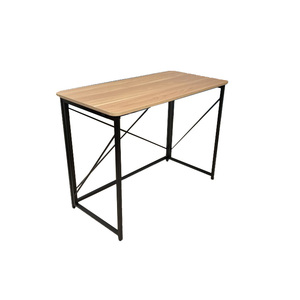 Bilgisayar masası ofis masaları oyun dizüstü çalışma Metal ahşap katlanır masa - Product Image 1