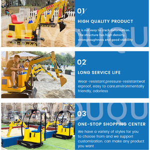 Vente en gros d'usine de <span class=keywords><strong>mini</strong></span> pelleteuse électrique pour enfants équipement d'amusement en plein air pour jardin carnavals parc d'attractions - Product Image 5