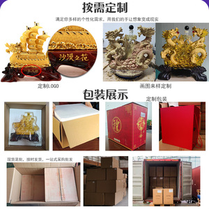 รูปปั้นเรซิ่นฮันซี พระเจ้าไท่ยี่ผู้ยิ่งใหญ่ผู้เป็นอมตะ สำหรับบรรเทาความทุกข์ยาก จักรพรรดิแห่งตะวันออก พระสีฟ้าบริสุทธิ์ สิงห์เก้าหัว - Product Image 5