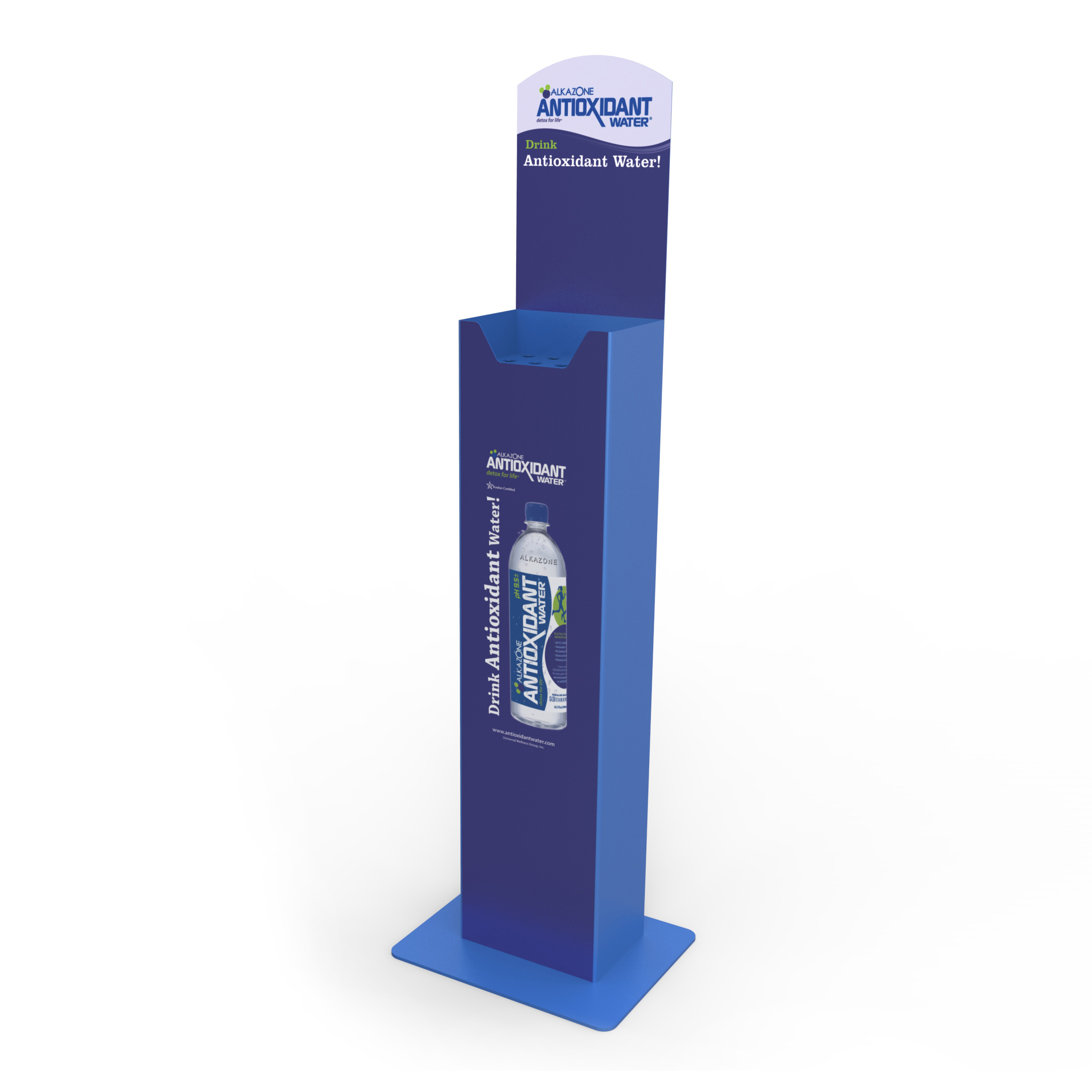 Fashion Style Alkaline Water Auto Lift Vertical Vendor with Changeable Logo for Stores — view 2