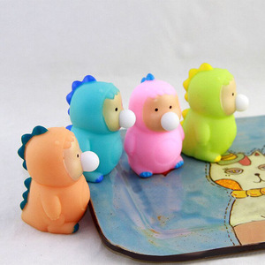 Nuevo y Exclusivo Juguete Antiestrés de Pato/Dinosaurio que Expulsa Burbujas, Pelota Antiestrés de TPE, Juguete Divertido para Niños - Product Image 4