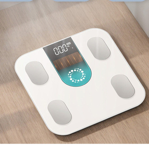 Solar Powered Electronic Bathroom Scale Digital Weighing Scale 0.1KG Accuracy No <b>Battery</b> Required Scale - Product Image 1