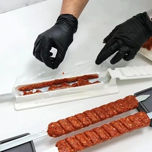 Offre Spéciale : Machine Manuelle Réutilisable pour <span class=keywords><strong>Kebab</strong></span>, Presse à Brochettes de Viande BBQ, Outil de Fabrication de Brochettes en Plastique - Product Image 2