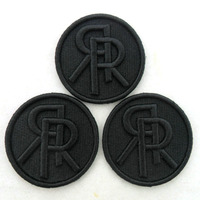 En gros, Patchs brodés thermocollants personnalisés pour vêtements, motifs lettres, matelassage, badges 3D et appliques