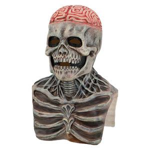Masque de crâne d'Halloween, masque d'horreur <span class=keywords><strong>Resident</strong></span> <span class=keywords><strong>Evil</strong></span>, masque de démon zombie squelette Indie Station - Product Image 2
