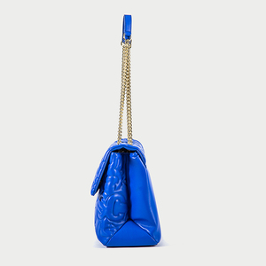 Robe <span class=keywords><strong>Soochic</strong></span> personnalisée, taille XL, sac à rabat classique en similicuir matelassé avec chaîne et logo métallique - Product Image 3