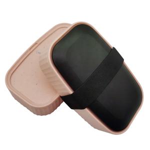 กล่องอาหารกลางวันพลาสติกไร้สาร BPA ปลอดภัยสำหรับเด็กปลอดภัยในเวียดนามดีไซน์<span class=keywords><strong>ใบตอง</strong></span>2ชั้นเป็นมิตรกับสิ่งแวดล้อม - Product Image 1