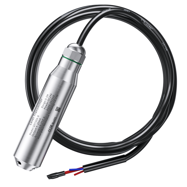 Factory Sale Hydrostatic Submersible Water Level Sensor 4-20ma 0-10V RS485 output Liquid Level Transmitter QDY30A