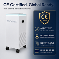 Генератор кислорода Oxyair 10 литров (10л, 10ltr, 10litros) для гипербарической камеры 1.5-2.0 ATA
