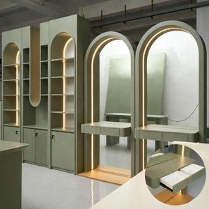 Mobilier de salon de coiffure sur mesure |   Stations de coiffure, postes de travail et vitrines |   Solution complète pour l'aménagement de salons - Product Image 4