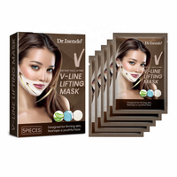 Masque liftant en V pour le visage, sangle amincissante, masque pour le menton, réducteur de double menton, masque hydratant liftant en V pour le visage
