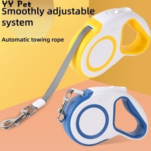 Correa Retráctil Automática para Mascotas, de Nailon Sólido, Simple, Impermeable, para Perros y Gatos Pequeños/Medianos/Grandes, Ajustable - Product Image 3
