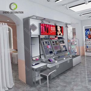 ชั้นวางเครื่องสำอางหลายชั้นสำหรับวางน้ำหอมและเครื่องสำอาง - Product Image 3