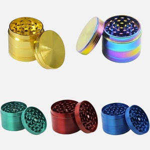 Factory Price Custom Logo Herb <strong>Grinder</strong> 40MM 50MM 55MM 63MM Zinc Tobacco <strong>Grinder</strong> - Product Image 3