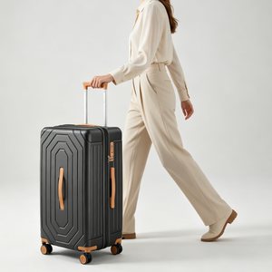 Ensemble de bagages à roulettes en polyester, valises de voyage, bagages de voyage d'affaires, valises de tourisme, sacs rigides, valises <span class=keywords><strong>rétractables</strong></span> - Product Image 3