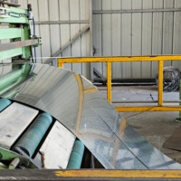 Tôle d'acier galvanisée à chaud 1 mm G90 avec revêtement en zinc pour panneaux de toiture