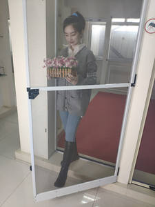 Diseño moderno <span class=keywords><strong>de</strong></span> alta calidad, DIY <span class=keywords><strong>marco</strong></span> <span class=keywords><strong>de</strong></span> <span class=keywords><strong>aluminio</strong></span>, puerta <span class=keywords><strong>de</strong></span> insectos, <span class=keywords><strong>tela</strong></span> <span class=keywords><strong>de</strong></span> red <span class=keywords><strong>de</strong></span> fibra <span class=keywords><strong>de</strong></span> vidrio, <span class=keywords><strong>mosquitera</strong></span> <span class=keywords><strong>para</strong></span> hoteles - Product Image 2