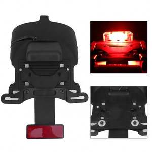 Accessoires de pièces de moto de haute qualité <span class=keywords><strong>en</strong></span> plastique ABS <span class=keywords><strong>feu</strong></span> de plaque d'immatriculation de garde-boue <span class=keywords><strong>arrière</strong></span> pour Davidson XL1200 XL883 2004 - Product Image 2