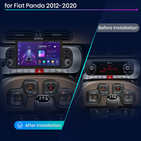 Junsun pemutar Radio mobil 7 "2 + 32GB untuk FIAT PANDA 2013-2020 Multimedia navigasi GPS Autoradio mendukung Tautan cermin pemutar DAB