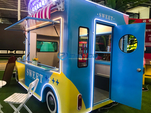 Thực phẩm Trailer nướng USA aproved/tự Chứa BBQ thực phẩm Trailer/thực phẩm xe tải Trailer nướng - Product Image 4