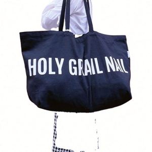 Sac fourre-tout en toile de coton imprimé sur mesure pour les voyages et le shopping élégant - Product Image 6