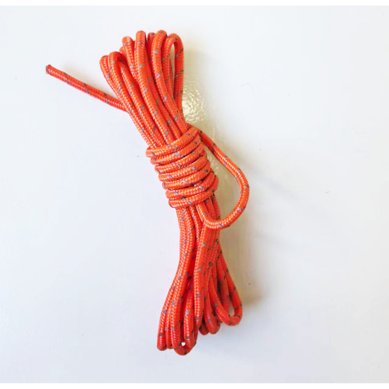 Corde réfléchissante de 4 mètres, orange
