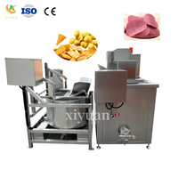Automatische frituur-ontvettingscentrifuge met menger voor de verwerking van aardappelen, frieten, fruit en groenten