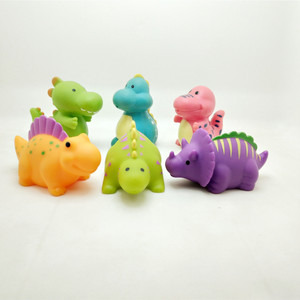 Soft Small <strong>Toys</strong> Lovely Animals Plastic <strong>Dinosaur</strong> <strong>Toys</strong> Rubber <strong>Bath</strong> Shower Baby <strong>Toys</strong> Set for Kids - Product Image 1