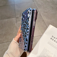 Casing Ponsel Magnetik Motif Leopard Berkilau untuk iPhone 18 Pro Max, Pelindung Anti Benturan Bermotif Hewan untuk iPhone 18 17 16 15