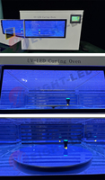 Mesin Pengering Resin Epoksi Kotak Pengerasan UV LED Printer 3D 405nm ODM OEM dengan Baki Putar yang Dapat Disesuaikan