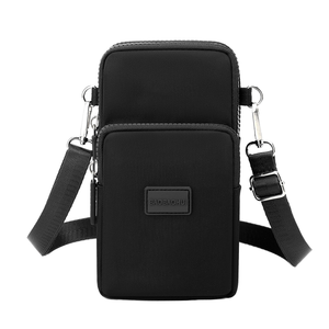 Sac de bras multifonctionnel tendance pour téléphone portable, fermeture éclair, en polyester, vente chaude, livraison rapide, en gros, assortiment portable - Product Image 1