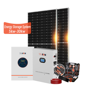 Systèmes solaires photovoltaïques plug-and-play 10 kW pour la maison, système 5 kW, panneaux solaires pour la maison, kit solaire SP10 kW - Product Image 2