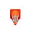 Cône de signalisation routière Acer en PVC RC700D 1, couleur orange, réfléchissant, cône de sécurité routière - Product Image 4