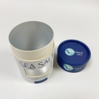 Boîte ronde en papier kraft cylindrique bon marché OEM personnalisée avec impression couleur en gros pour parfum, chocolat, rouge à lèvres, sel de mer, shilajit