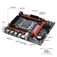 Harga Lebih Murah X99 Ddr4 Motherboard DDR4 ECC/REG LGA2011-3 Socket Ddr4 128GB RAM